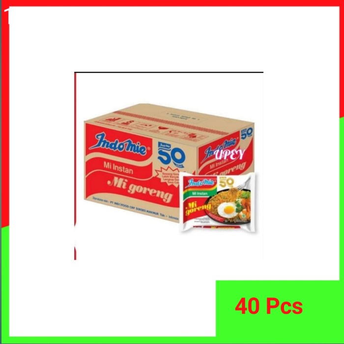 

Indomie Goreng isi 40 Pcs
