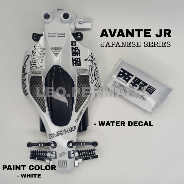 Terlaris Body Avante Jr Repaint Custom Japanese Series Avante Jr