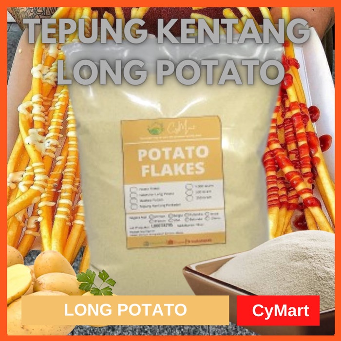 

Terlaris Tepung Kentang Potato Flakes 1 Zak / 25 Kg. (Khusus Untuk Long Potato)