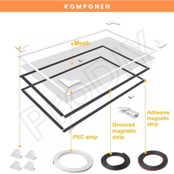Kasa Nyamuk Kawat Nyamuk Custom Magnet Diy Prodiy