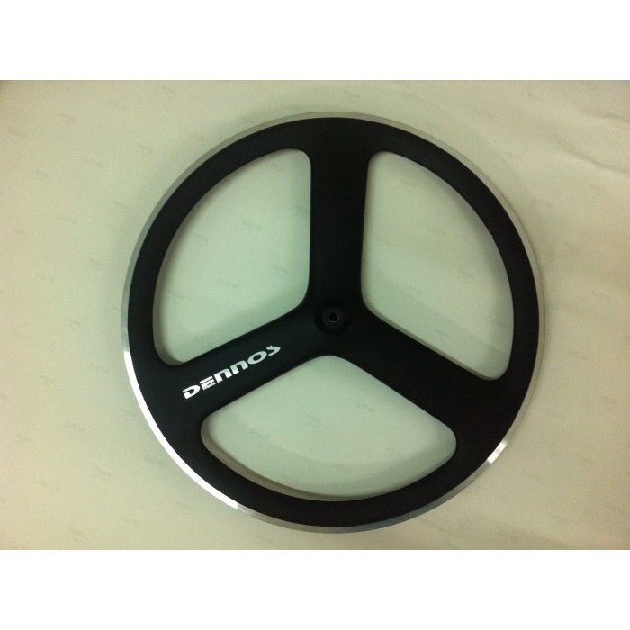 Terlaris Velg Sepeda Fixie Dan Roadbike Ukuran 700C Dennos 3 Spoke - Depan Saja