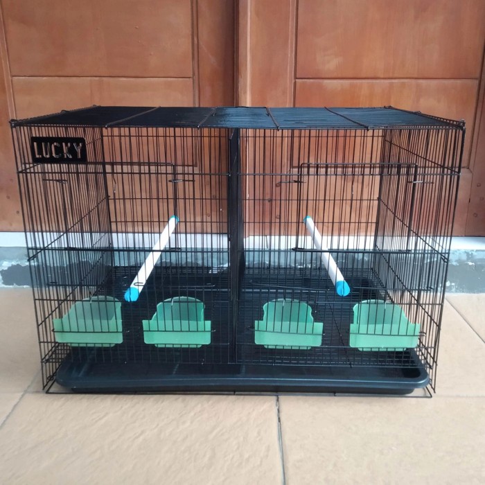 Bestseller Sangkar Kandang Besi Sekat Burung Lipat Merk Sweet