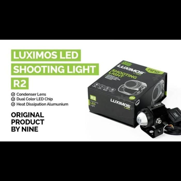 Lampu Led Sorot Luminos R2 2 Warna Hi Lo 40 Watt Super Terang Original