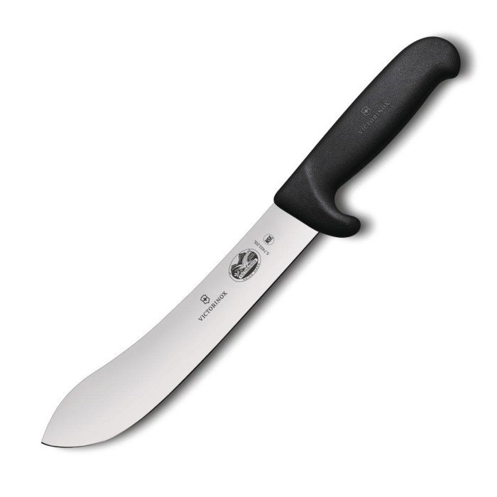 Pisau Butcher 20Cm Victorinox Fibrox Slaughter Bullnose Original