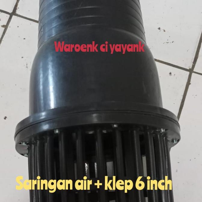 Saringan Pompa Air Alkon Klep Pompa Irigasi 6 Inch Foot Klep Valve