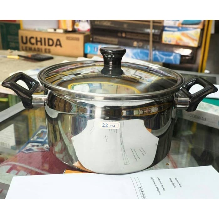 Panci Stainless Steel Maspion 22 cm