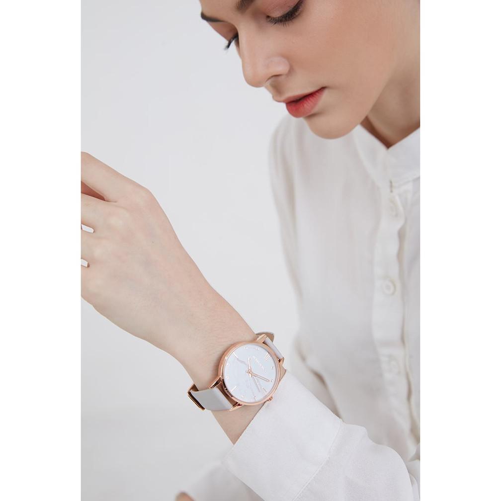 Promo Berrybenka - Jam Tangan Kulit Wanita Sofia Jemima Marble Gcmt25