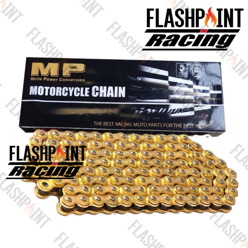 10.10 (BISA COD) RANTAI MOTOR ORIGINAL RAS TAIWAN GOLD EMAS CRAZO 415H 415 428 428H 130L 130 L BYSON