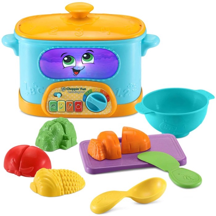 FLASH SALE LEAPFROG CHOPPIN FUN LEARNING POT MAINAN MASAK MASAK ANAK KECIL AMAN TERMURAH