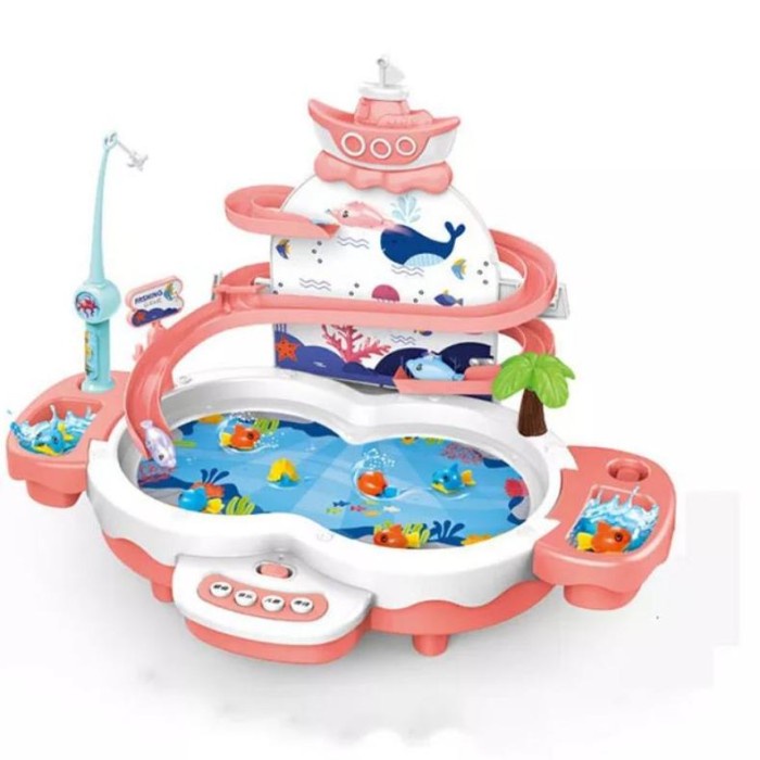 HOT SALE MAINAN ANAK PANCINGAN FISHING HERO 3 IN 1 MAGNETIC DOLPHIN TERBARU