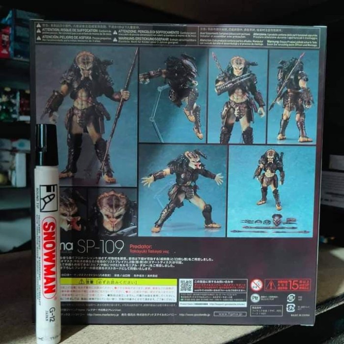 HOT SALE!!! MAINAN FIGURE FIGMA PREDATOR FIGMA SP 109 TINGGI SEKITAR 6 INCH ARTIK TERBARU