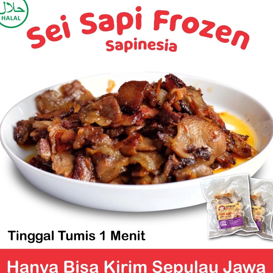 

(K☞3K/☆] SEI SAPI SAPINESIA DAGING ASAP WAGYU FROZEN TEREMPUK DIPADU SAMBAL TERNAMPOL VARIAN MATAH KOREK PEDAS MANIS TERASI JERUK DAN BABY CUMI HALAL 100% TERENAK MAKANAN SIAP SAJI PRAKTIS ANTI RIBET DAGING SLICE STEAK SAPI MURAH VIRAL / treending✔!