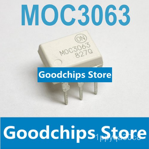 ✅&MOC3063 in-line optocoupler DIP6 thyristor output optocoupler original imported chip DIP-6