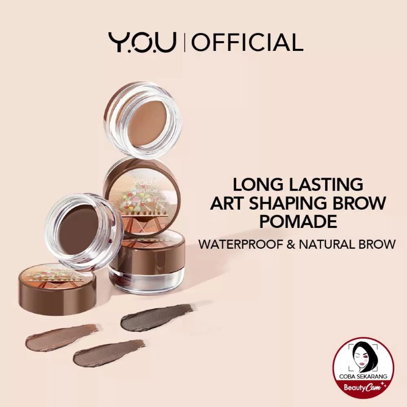 Y.O.U COLORLAND ART SHAPING BROW POMADE | EYEBROW WATERPROFF