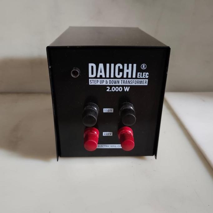 Langsung Proses Travo Step Up And Down Daichi 2000 Watt