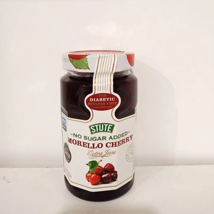 

w2fit Stute diabetic jam no added sugar 430 gr selai diabetes diet ke