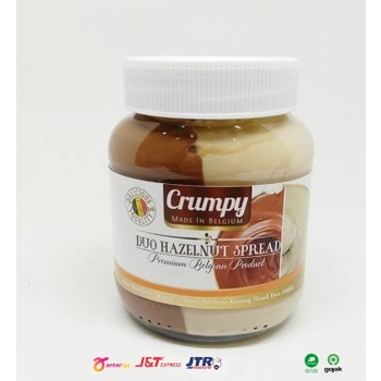 

Selai Crumpy DUO HAZELNUT Spread 400gr / Selai kacang coklat Import