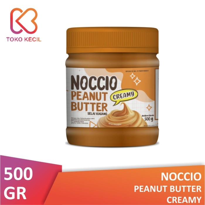 

Noccio Peanut Butter Creamy 500gr