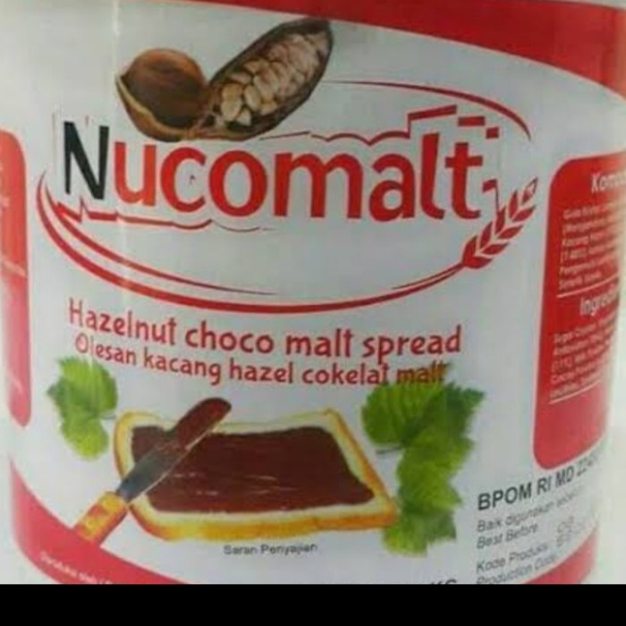 

Selai Coklat Hazelnut NUCOMALT 1kg