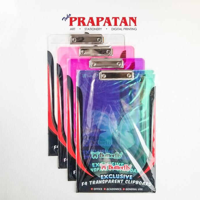 

Papan Jalan / Clipboard / Papan Ujian Butterfly F4