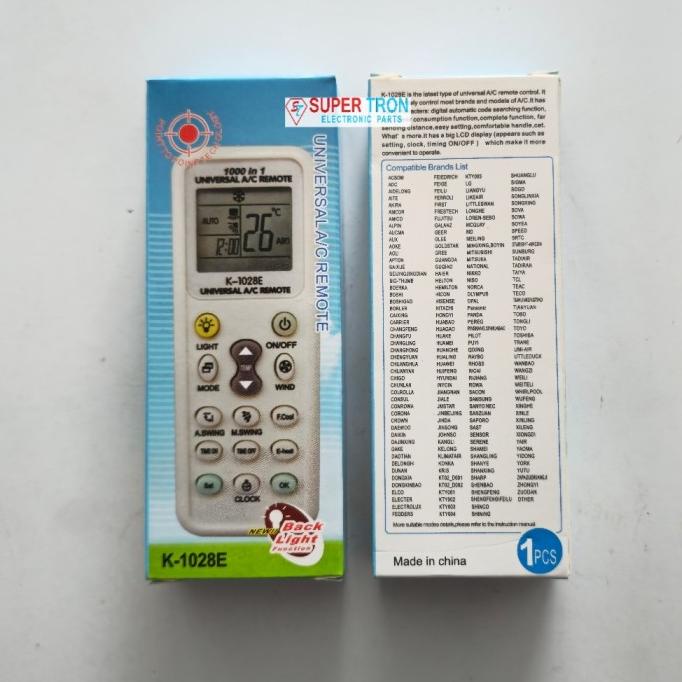 %%%%] Remote AC Multi Universal K-1028E