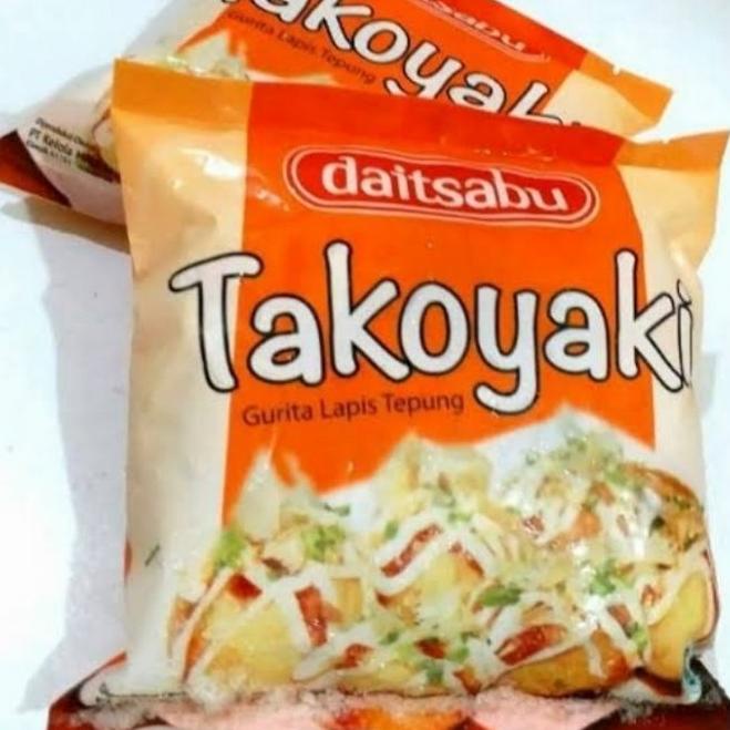 

@=@=@=@=] Takoyaki Gurita lapis Tepung (Daitsabu) 250gr - Halal MUI