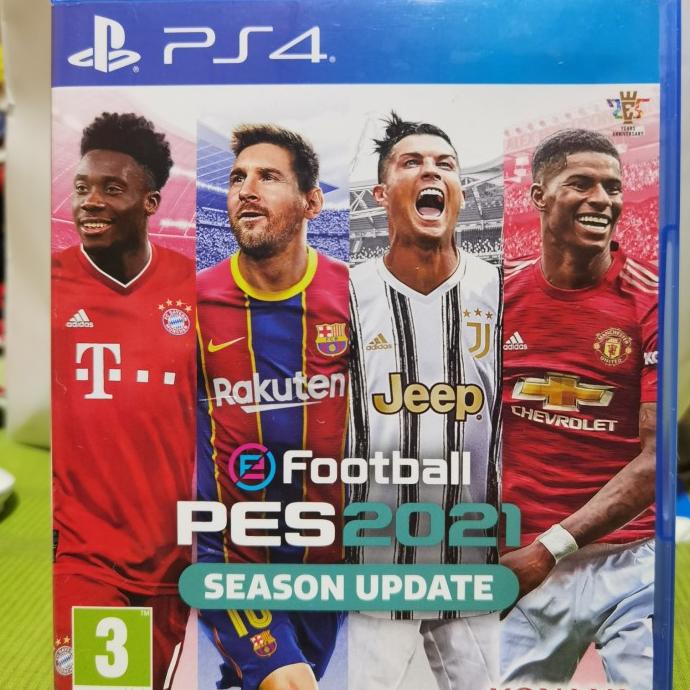 pes 2021 ps4 kaset bd ps4 game ps4 (sudah termasuk patch terbaru 2022)