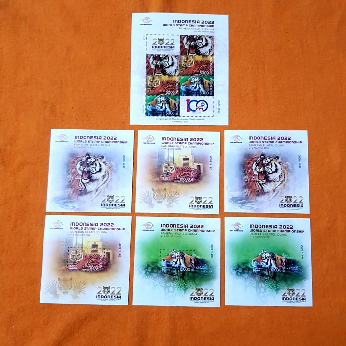 

Bestseller Prangko Indonesia 2022 World Stamp Championship 4-9 Agustus 2022. Set