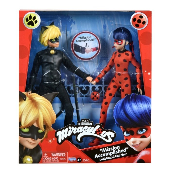 

Bestseller Zag Heroez Miraculous Mission Accomplished Ladybug & Cat Noir