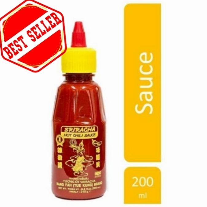 

monggo] NANG FAH SRIRACHA HOT CHILI SAUCE 200 ML / Saus sambal cabe merah