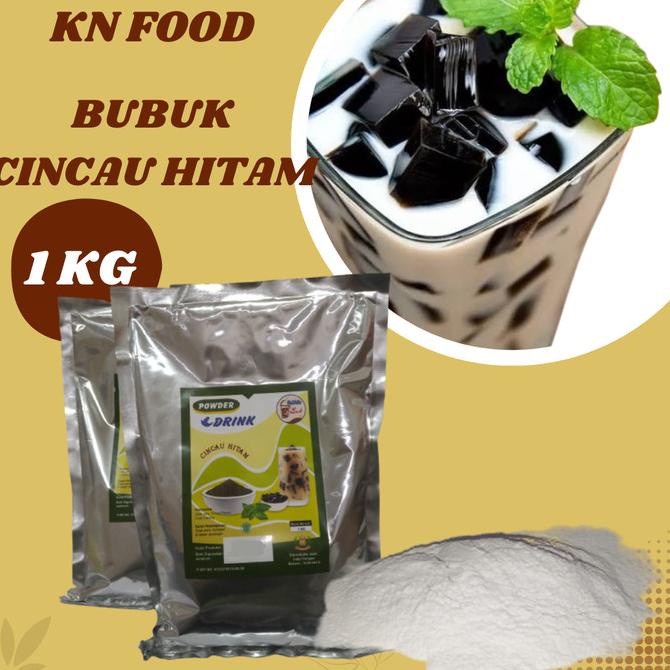 

BUBUK CINCAU HITAM PREMIUM 1 KG - POWDER CINCAU PREMIUM