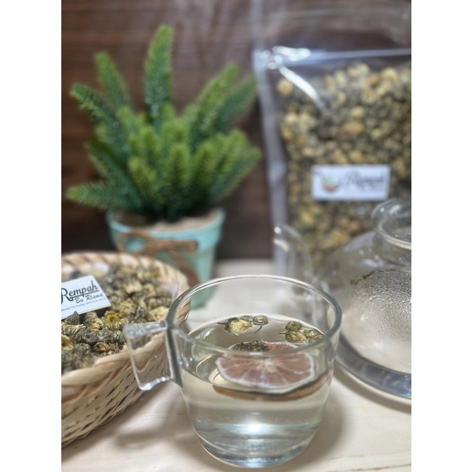 

Bunga Chrysanthemum Kering 100 gram - Teh Bunga Krisan
