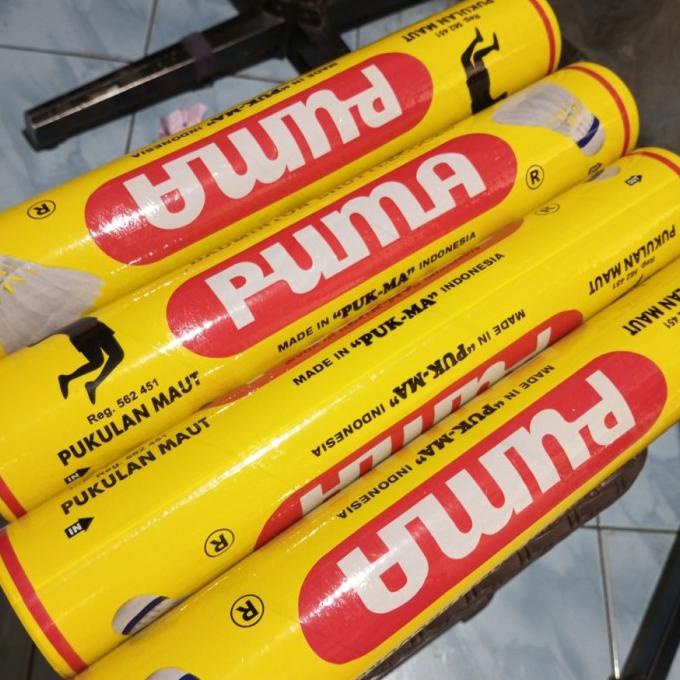 Shuttlecock kok puma kuning ORIGINAL