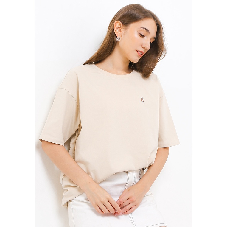 Kaos Hush Puppies Original Wanita T Shirt Kerah bulat Wisuda Asli Terbaik Eilish 3 Oversized Tee Wom