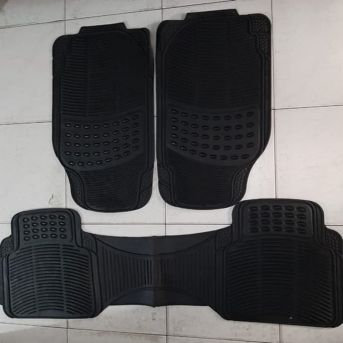 Karpet Karet Hitam 3 Potong Mobil Grand Avanza 2015 terpercaya