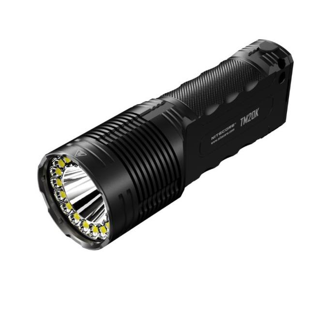 Senter Ultra High Performance Tactical IP68 20000Lumens TM20K NITECORE