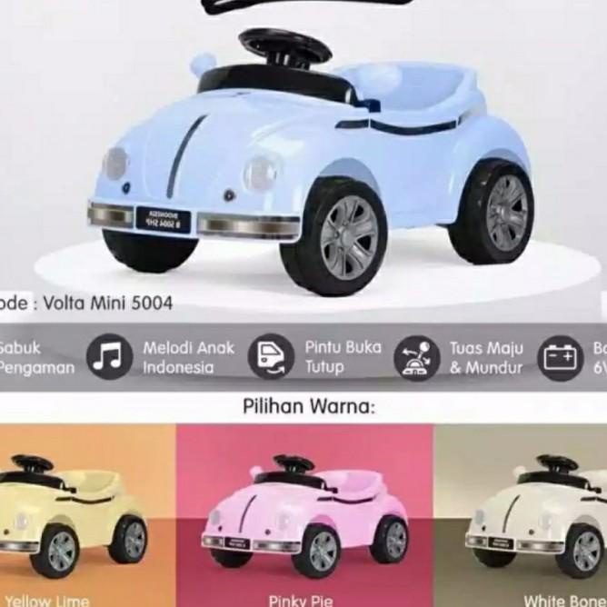 Freeongkirjabodeta Mini Copper Mobil Aki Anak Mobilan Accu Mainan Bayi