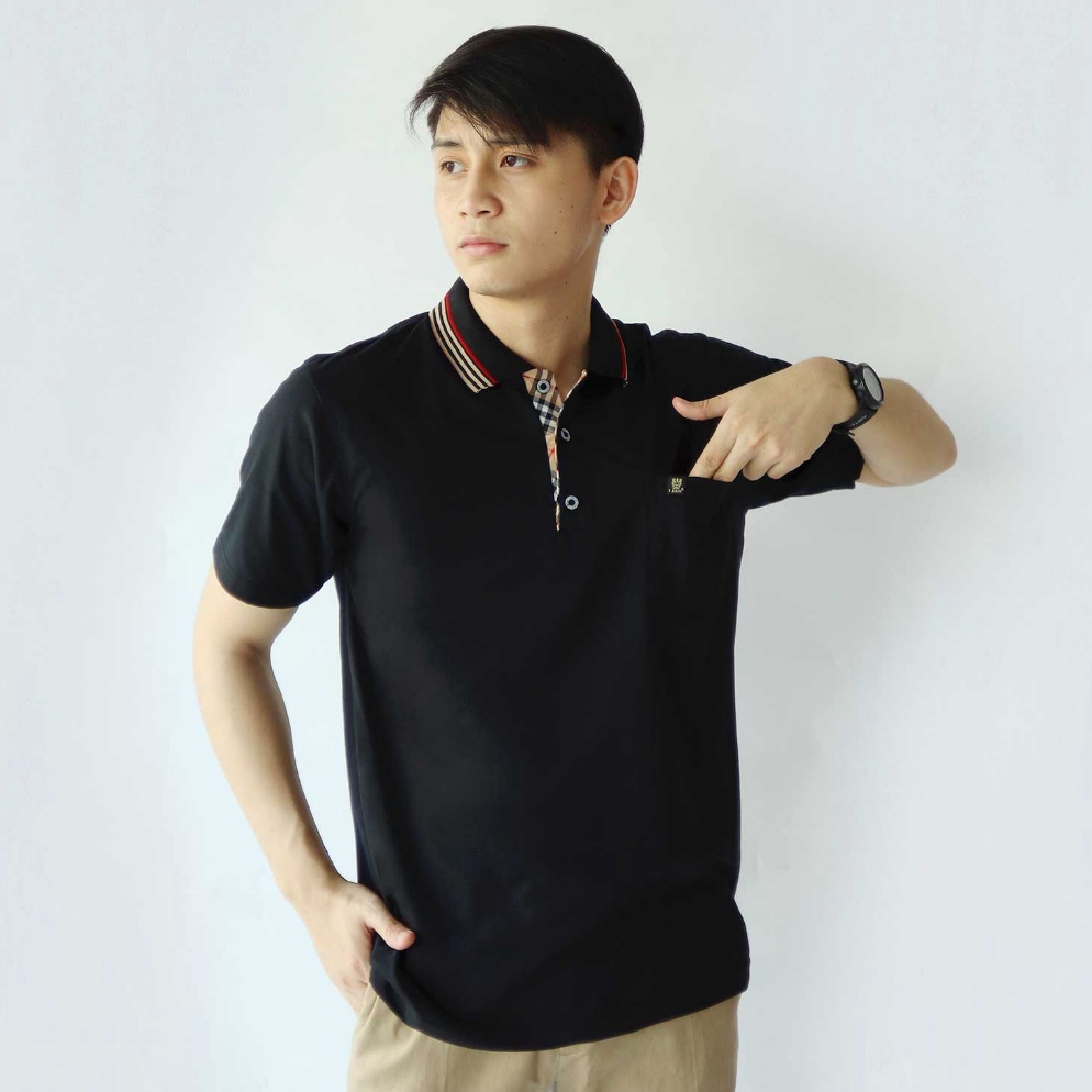 Gratis kaospolos - Kaos polo pria saku lengan pendek | kaos kerah pria polos saku | kaos pria dewasa