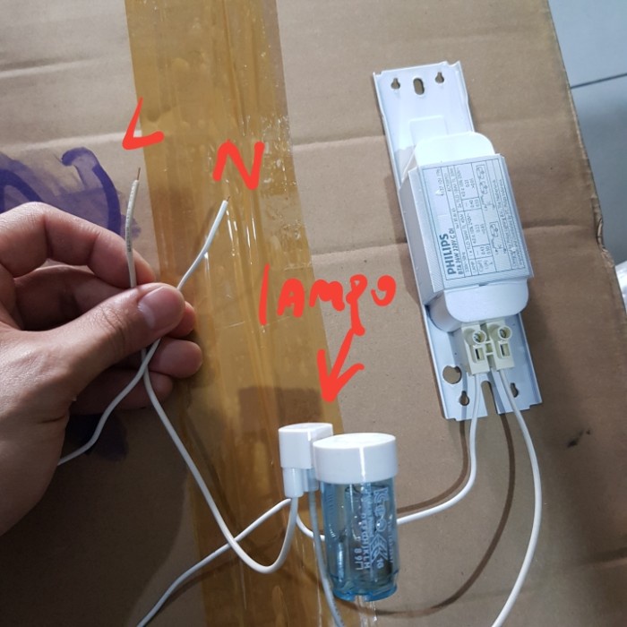Philips Ballast untuk Lampu TL ring Philips Max 40watt