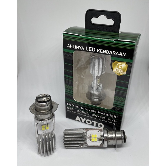 [ART.  W85D] LAMPU LED AYOTO M2B H6 T19 BEBEK MATIC 