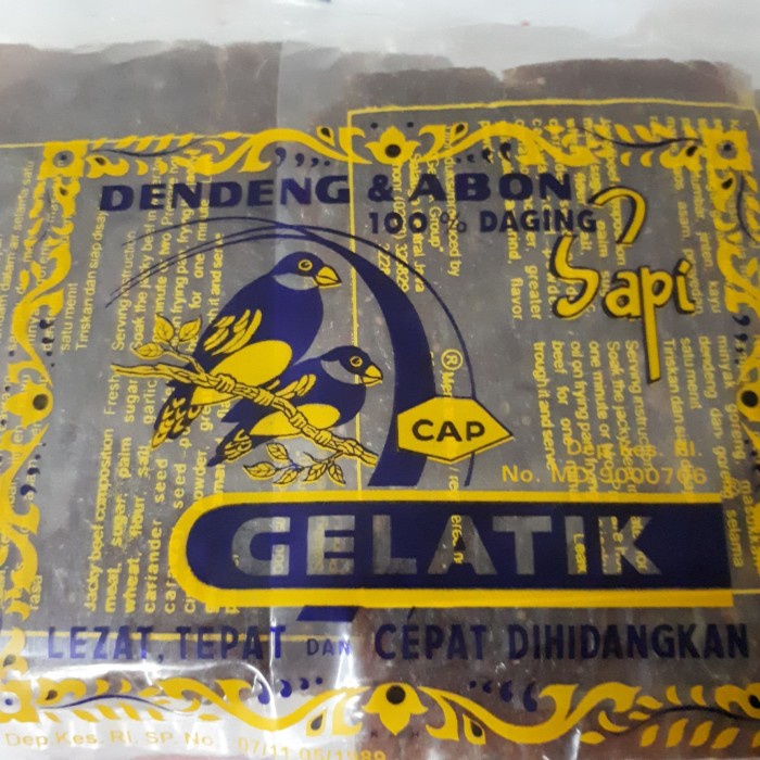 

Dendeng Gelatik Bestseller Daging