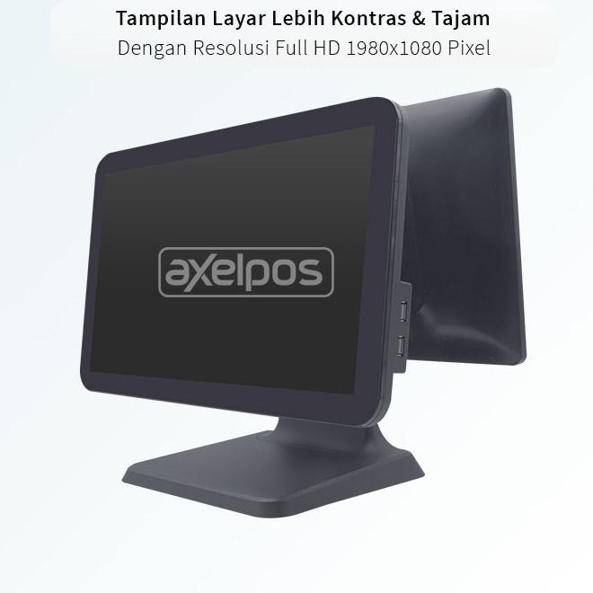 Mesin Kasir Pc Pos All In One Touchscreen Iware Wd-X1 Dual Monitor