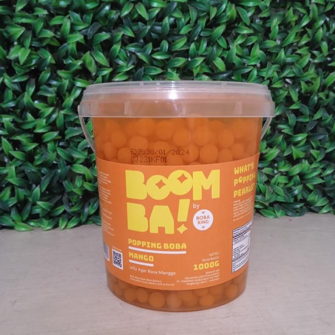 

Popping Boba Boomba King Rasa Mango/Mangga
