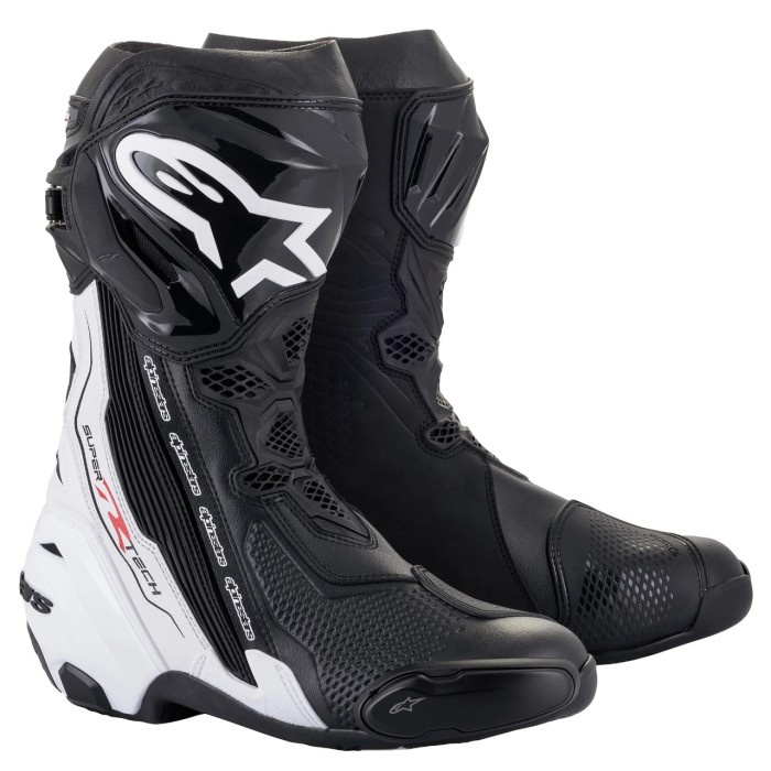 Bestseller New Sepatu Racing [Alpinestar] Supertech R Vented / Black White