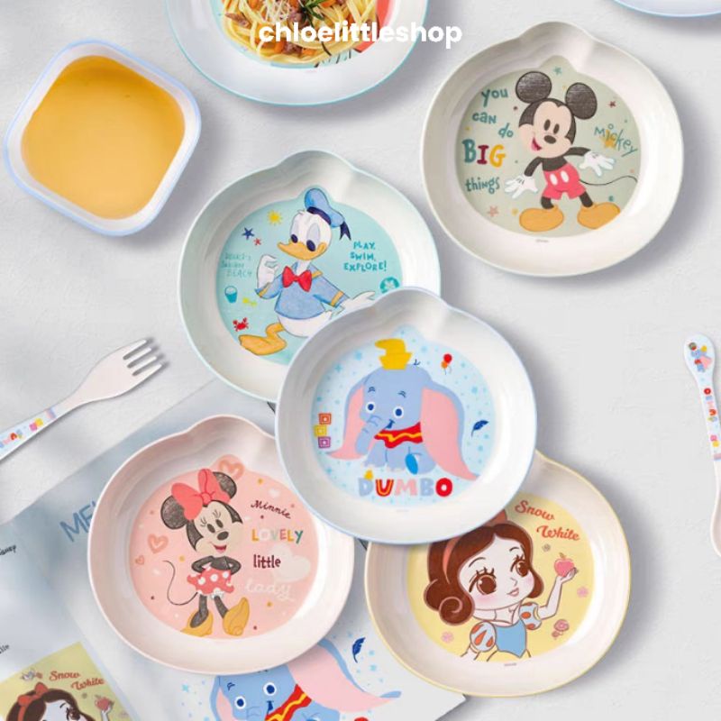 DISNEY Original Dinner Plate Melamin | Piring Makan Anak