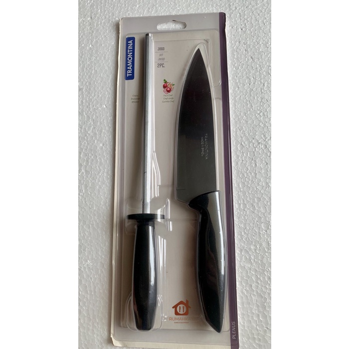 Tramontina Plenus Knife Sharpening Set Berkualitas