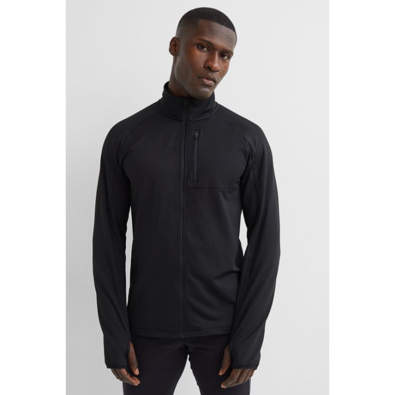 Jaket H&M Regular Fit Running Jacket HnM New Original