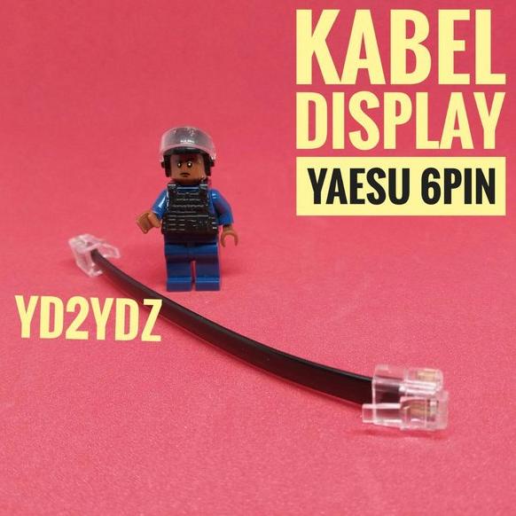 Kabel display 6pin separation kit cable RJ12 yaesu FT7800 FT7900 FT8800 FT8900 head panel extension 