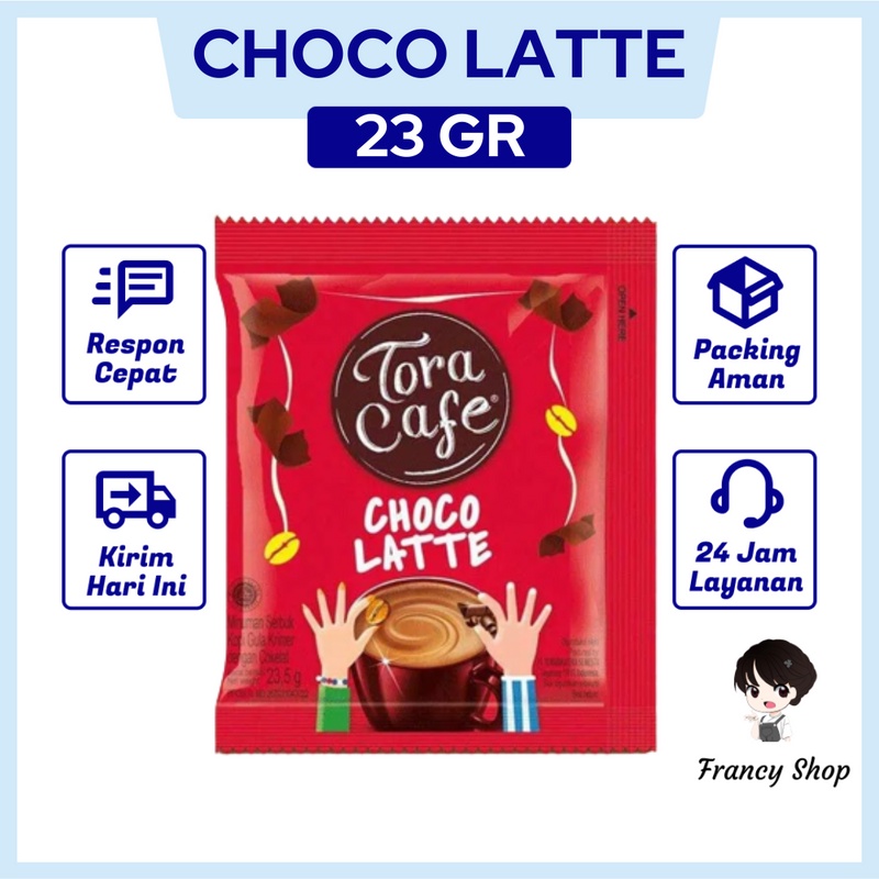 

Kopi Instan Sachet Tora Cafe Choco Latte 23 gr