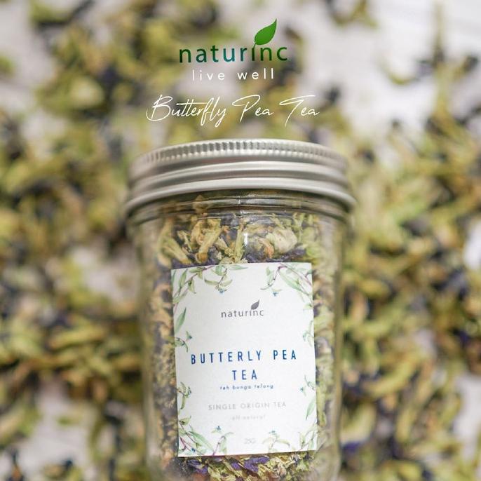 

Naturinc Teh Bunga Telang Kering Organik Butterfly Pea Tea Flower